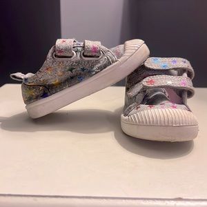 Star studded toddler sneaker